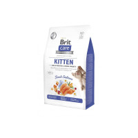 Сухий корм Brit Care Cat by Nutrition Kitten Gentle Digestion Strong Immunity для кошенят, з лососем, 400 г