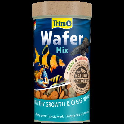 Корм Tetra Wafer Mix для акваріумних донних риб таблетки 119 г/ 250 мл Корм Tetra Wafer Mix для акваріумних донних риб таблетки 119 г/ 250 мл