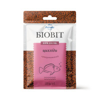 Корм Природа Біовіт «Цихліди» для цихлід та яскраво-забарвлених риб, гранульований, 25 г Корм Природа Біовіт «Цихліди» для цихлід та яскраво-забарвлених риб, гранульований, 25 г