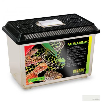 Фаунаріум Exo Terra для транспортування та утримання тварин, пластиковий 37 x 22 x 25 см Фаунаріум Exo Terra для транспортування та утримання тварин, пластиковий 37 x 22 x 25 см
