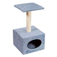 Дряпка Природа Д11 з великою будкою сіра 36x36x65 см Дряпка Природа Д11 з великою будкою сіра 36x36x65 см