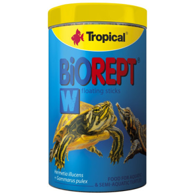Сухий корм Tropical Biorept W для водоплавних черепах, 300 г (гранули) Сухий корм Tropical Biorept W для водоплавних черепах, 300 г (гранули)