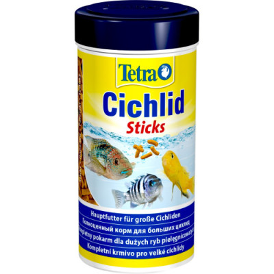 Корм Tetra Cichlid Sticks для рибок цихлід, 75 г (палички) Корм Tetra Cichlid Sticks для рибок цихлід, 75 г (палички)