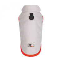 Жилет Pet Fashion «Fleecy» для собак, розмір S, сіро-червоний Жилет Pet Fashion «Fleecy» для собак, розмір S, сіро-червоний