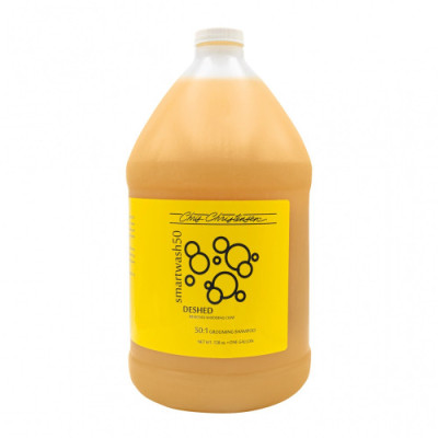 Шампунь для собак і котів Chris Christensen Smartwash 50 De-Shed для полегшення линяння 3,8 л Шампунь для собак і котів Chris Christensen Smartwash 50 De-Shed для полегшення линяння 3,8 л