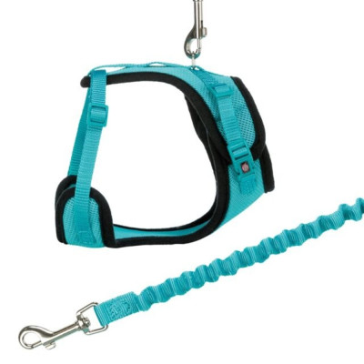 Шлея Trixie  для котів Y-Harness в асортименті, розмір 39-60 см/10мм,  1 м