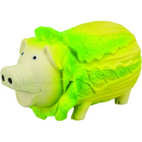 Іграшка Trixie Капустяна свинка латекс для собак 23 см світло-зелена Іграшка Trixie Капустяна свинка латекс для собак 23 см світло-зелена