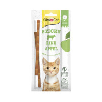 Ласощі GimCat Superfood Duo-Sticks для котів, яловичина та яблука, 3 шт Ласощі GimCat Superfood Duo-Sticks для котів, яловичина та яблука, 3 шт