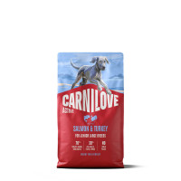 Корм сухий Carnilove Active Salmon & Turkey Junior Large Breed для молодих собак великих порід лосось та індичка 4 кг Корм сухий Carnilove Active Salmon & Turkey Junior Large Breed для молодих собак великих порід лосось та індичка 4 кг