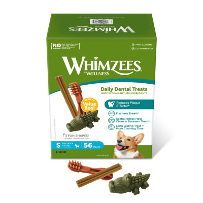 Ласощі Whimzees Variety Value Box д/собак Набір Variety Value S 56 шт Ласощі Whimzees Variety Value Box д/собак Набір Variety Value S 56 шт