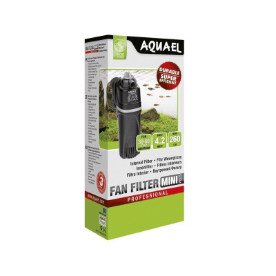 Фільтр Aquael для акваріума внутрішній Fan Mini Plus 260 л/год на 30-60 л Фільтр Aquael для акваріума внутрішній Fan Mini Plus 260 л/год на 30-60 л