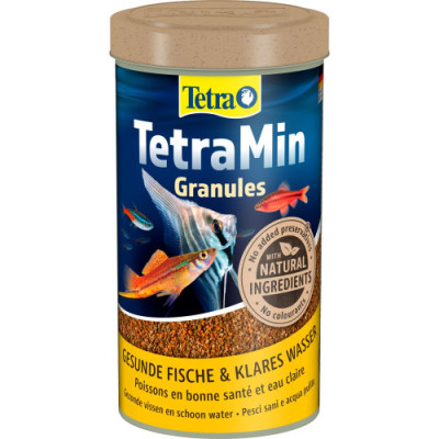 Корм Tetra Min Granules для акваріумних рибок, 200 г (гранули) Корм Tetra Min Granules для акваріумних рибок, 200 г (гранули)