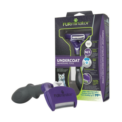 Фурмінатор FURminator для котів із короткою шерстю Short Hair розмір L