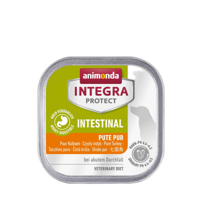 Корм ветеринарний вологий Integra Protect Intestinal Pure Turkey моно індичка для собак при порушенні кишково штункового тра Корм ветеринарний вологий Integra Protect Intestinal Pure Turkey моно індичка для собак при порушенні кишково штункового тра