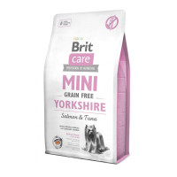 Корм сухий Brit Care Grain Free Mini Yorkshire для йоркширських тер_єрів з лососем та тунцем 2 кг Корм сухий Brit Care Grain Free Mini Yorkshire для йоркширських тер_єрів з лососем та тунцем 2 кг