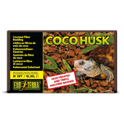 Субстрат ExoTerra для тераріумних тварин Coco Husk 8,8 л Субстрат ExoTerra для тераріумних тварин Coco Husk 8,8 л