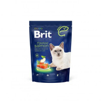 Сухий корм Brit Premium Cat by Nature Sterilized Salmon для стерилізованих котів, з лососем, 800 г Сухий корм Brit Premium Cat by Nature Sterilized Salmon для стерилізованих котів, з лососем, 800 г