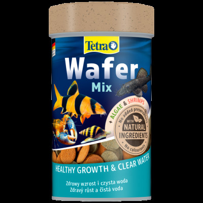 Корм Tetra Wafer Mix для акваріумних донних риб таблетки 48 г/ 100 мл Корм Tetra Wafer Mix для акваріумних донних риб таблетки 48 г/ 100 мл