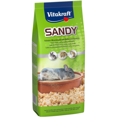 Наповнювач Vitakraft Sandy пісок для декоративних шиншил 1 кг