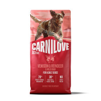 Корм сухий Carnilove Active Venison & Reindeer & Wild Boar Active Adults для активних cобак оленина і дикий кабан 12 кг Корм сухий Carnilove Active Venison & Reindeer & Wild Boar Active Adults для активних cобак оленина і дикий кабан 12 кг