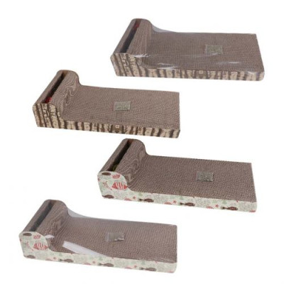 Дряпка Eastland Лежак з котячою м'ятою для котів, 52x21x12 cм (папір) Дряпка Eastland Лежак з котячою м'ятою для котів, 52x21x12 cм (папір)