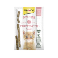 Ласощі GimCat Gimpet Kitten М'ясні палочки для кошенят, 3 шт Ласощі GimCat Gimpet Kitten М'ясні палочки для кошенят, 3 шт