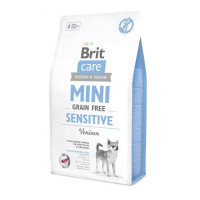 Сухий корм Brit Care GF Mini Sensitive для собак мініатюрних порід з чутливим травленням, з олениною, 2 кг Сухий корм Brit Care GF Mini Sensitive для собак мініатюрних порід з чутливим травленням, з олениною, 2 кг