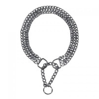 Нашийник-зашморг Trixie для собак, потрійний, хромований 65 см/2,5 мм Нашийник-зашморг Trixie для собак, потрійний, хромований 65 см/2,5 мм