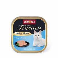 Корм вологий Vom Feinsten Adult Turkey Trout для котів з індичкою і фореллю 100 г Корм вологий Vom Feinsten Adult Turkey Trout для котів з індичкою і фореллю 100 г