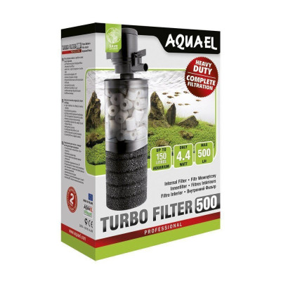 Фільтр Aquael для акваріума внутрішній Turbo Filter 500 л/год до 150 л Фільтр Aquael для акваріума внутрішній Turbo Filter 500 л/год до 150 л