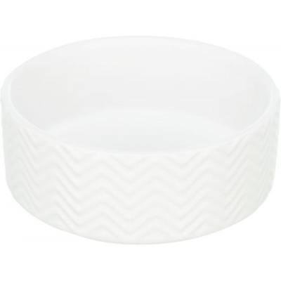 Миска Trixie для собак, біла, 900 мл, d:16 см (керамічна) Миска Trixie для собак, біла, 900 мл, d:16 см (керамічна)