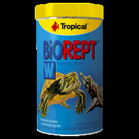 Сухий корм Tropical Biorept W для водоплавних черепах, 150 г (гранули)