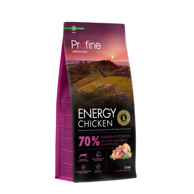 Корм сухий Profine Energy Chicken and Potatoes д/активних собак курка і картопля 12 кг Корм сухий Profine Energy Chicken and Potatoes д/активних собак курка і картопля 12 кг