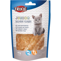 Ласощі Trixie Junior Лосось Хмари для котів 40 г Ласощі Trixie Junior Лосось Хмари для котів 40 г