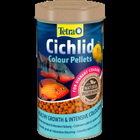 Корм Tetra Cichlid Colour для всіх цихлід для яскравості забарвлення гранули 500 мл