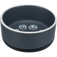 Миска Trixie Jimmy для собак, на гумовій основі, керамічна, з лапкою, 16 см, 750 мл Миска Trixie Jimmy для собак, на гумовій основі, керамічна, з лапкою, 16 см, 750 мл