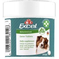 Вітаміни 8in1 Excel Deter для цуценят та дорослих собак, від копрофагії, 100 шт Вітаміни 8in1 Excel Deter для цуценят та дорослих собак, від копрофагії, 100 шт