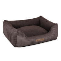 Лежак Pet Fashion DEVID для собак шоколадний 62х50х19 см