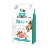 Сухий корм Brit Care Cat GF Sterilized Urinary Health для стерилізованих котів, з куркою, 2 кг Сухий корм Brit Care Cat GF Sterilized Urinary Health для стерилізованих котів, з куркою, 2 кг
