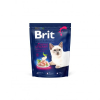 Сухий корм Brit Premium Cat by Nature Sterilised для стерилізованих котів, з куркою, 300 г Сухий корм Brit Premium Cat by Nature Sterilised для стерилізованих котів, з куркою, 300 г