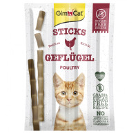 Ласощі GimCat для котів палички з м_ясом птиці 4 шт по 5 г