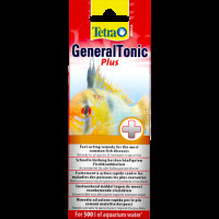Засіб Tetra Medica General Tonic Plus для лікування бактеріальних та паразитарних захворювань у риб, 20 мл на 500 л Засіб Tetra Medica General Tonic Plus для лікування бактеріальних та паразитарних захворювань у риб, 20 мл на 500 л
