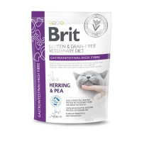 Корм сухий Brit VetDiet Cat Gastrointestinal High Fibre для котів з підвищеним вмістом клітковини з оселедцем 400 г Корм сухий Brit VetDiet Cat Gastrointestinal High Fibre для котів з підвищеним вмістом клітковини з оселедцем 400 г