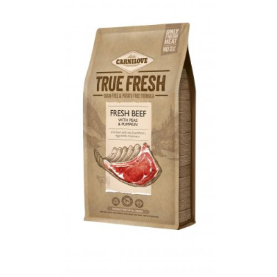 Сухий корм Carnilove True Fresh для дорослих собак всіх порід, з яловичиною, 4 кг Сухий корм Carnilove True Fresh для дорослих собак всіх порід, з яловичиною, 4 кг