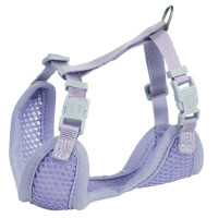 Шлея з повідцем Trixie для цуценят S–M 26–34 см х 10 мм 2,00 м світло-бузковий Шлея з повідцем Trixie для цуценят S–M 26–34 см х 10 мм 2,00 м світло-бузковий