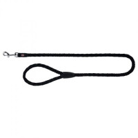 Повідець Trixie Cavo для собак, нейлоновий, S-M: 1 м/12 мм, чорний Повідець Trixie Cavo для собак, нейлоновий, S-M: 1 м/12 мм, чорний