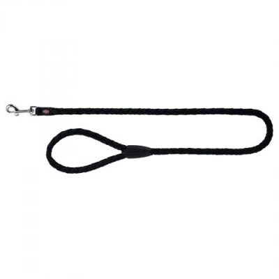 Повідець Trixie Cavo для собак, нейлоновий, S-M: 1 м/12 мм, чорний Повідець Trixie Cavo для собак, нейлоновий, S-M: 1 м/12 мм, чорний