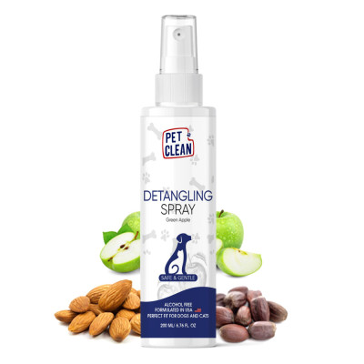 Спрей Pet Clean DETANGLING SPRAY для розплутування ковтунів у тварин кондиціонує та робить гладенькою шерсть 200мл Спрей Pet Clean DETANGLING SPRAY для розплутування ковтунів у тварин кондиціонує та робить гладенькою шерсть 200мл