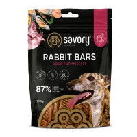Джерки Savory Bars With Rabbit батончики для собак з кроликом 100 г Джерки Savory Bars With Rabbit батончики для собак з кроликом 100 г