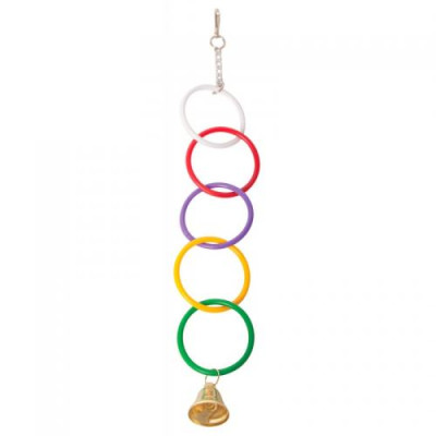 Іграшка-кільця Природа для папуг Олімпійка 32 см Іграшка-кільця Природа для папуг Олімпійка 32 см